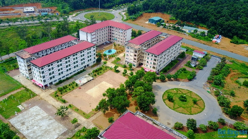 Dự án Đầu tư Xây dựng Đại học Quốc gia Hà Nội (ĐHQG Hà Nội) tại Hòa Lạc được triển khai đầu tư xây dựng từ năm 2003 với tổng quỹ đất lên đến 1.000ha. Ảnh: Kháng Trần