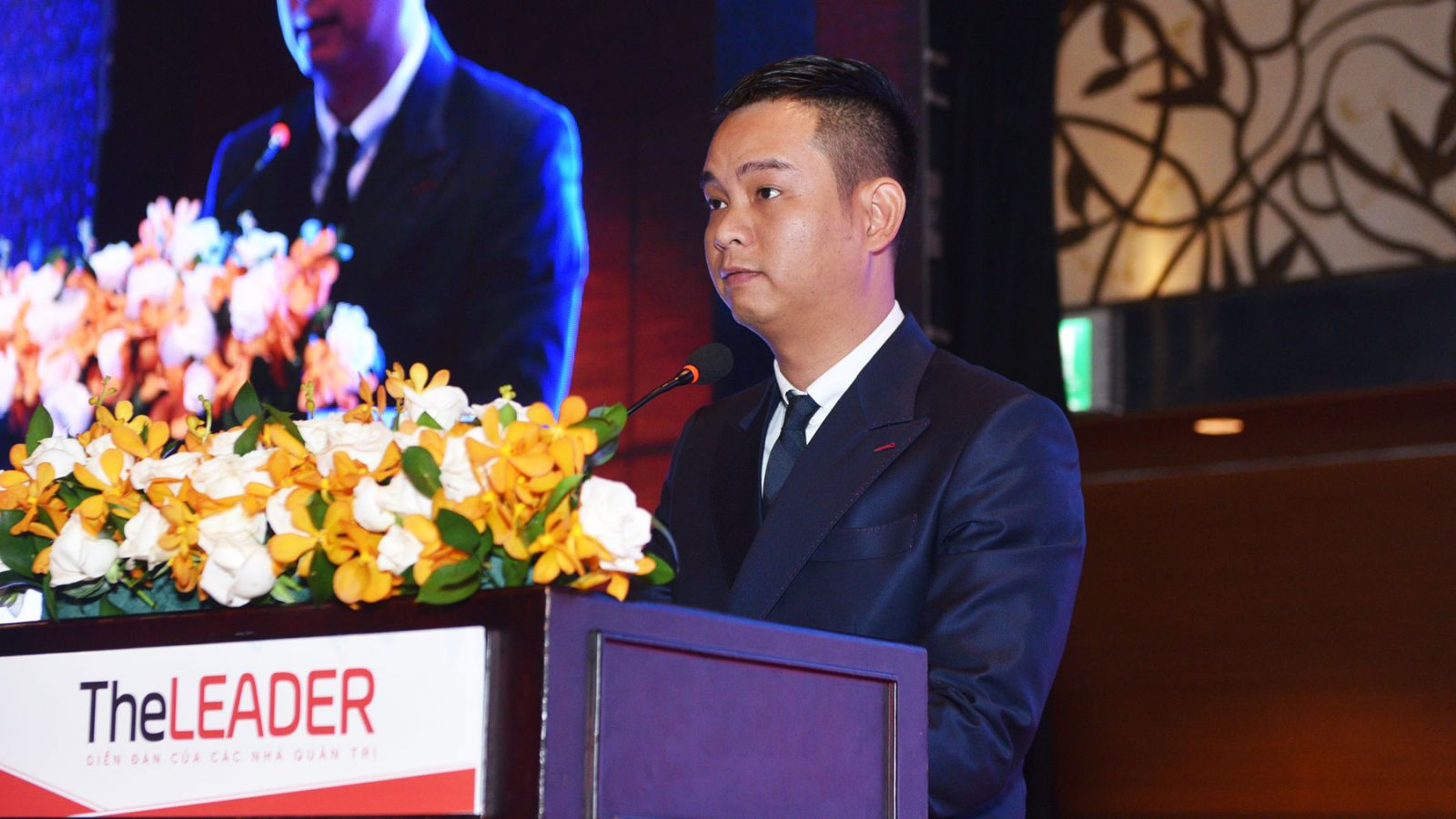 Ông Nguyễn Đức Quang - Giám đốc Kinh doanh Vinhomes – Phụ trách VinCity thuộc Vingroup. (Ảnh: Theleader)