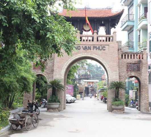 Làng lụa Vạn Phúc (phường Vạn Phúc, quận Hà Đông, TP. Hà Nội) - một điểm đến văn hóa giữa Thủ đô.