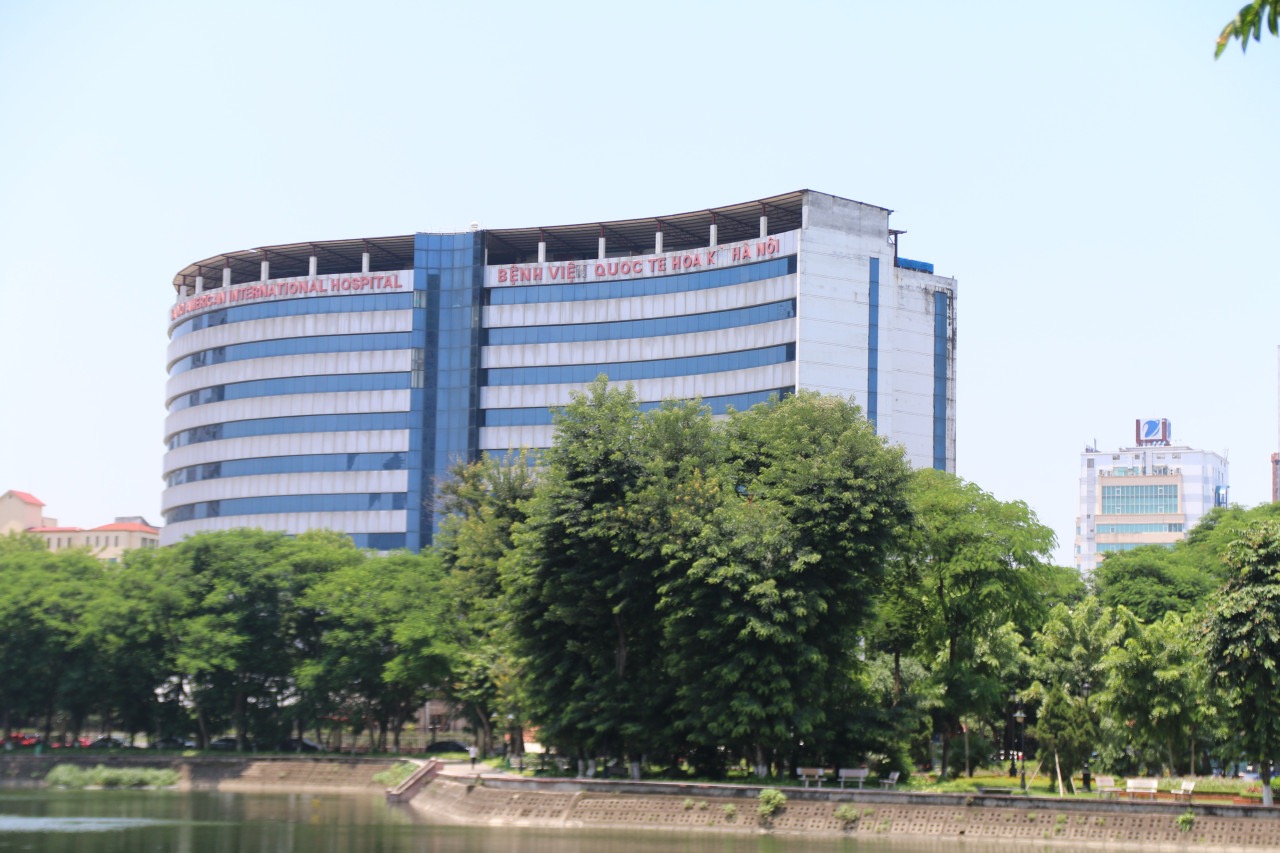 Bệnh viện quốc tế Hoa Kỳ Hà Nội toạ lạc tại vị trí đắc địa bậc nhất quận Cầu Giấy