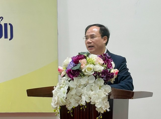 Thứ trưởng Bộ Xây dựng Nguyễn Văn Sinh phát biểu tại Hội thảo góp ý Dự thảo Luật Nhà ở (sửa đổi). ​​​​​​(Ảnh: VGP/Hoàng Giang)