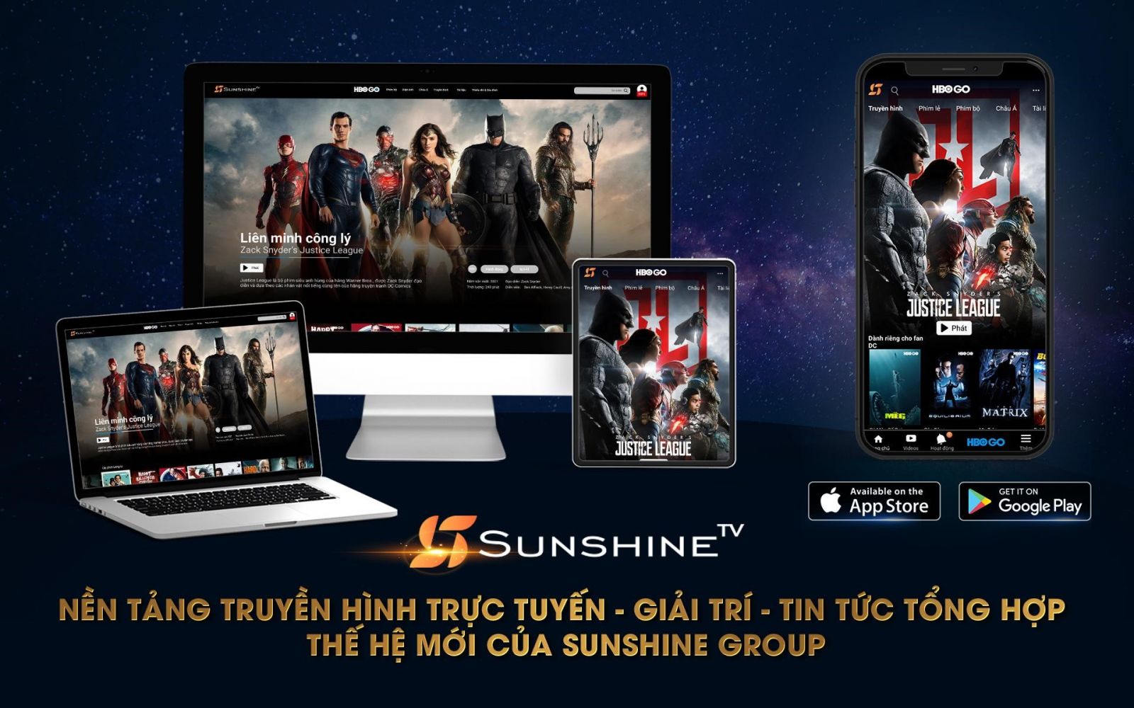 Ra mắt Sunshine TV
