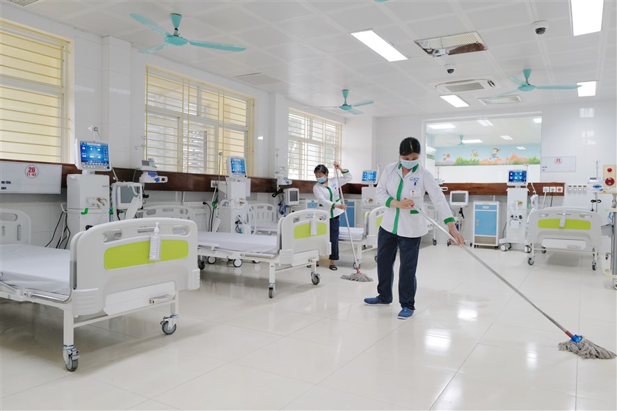 Bên trong ICU tại BVĐK Bắc Ninh 
