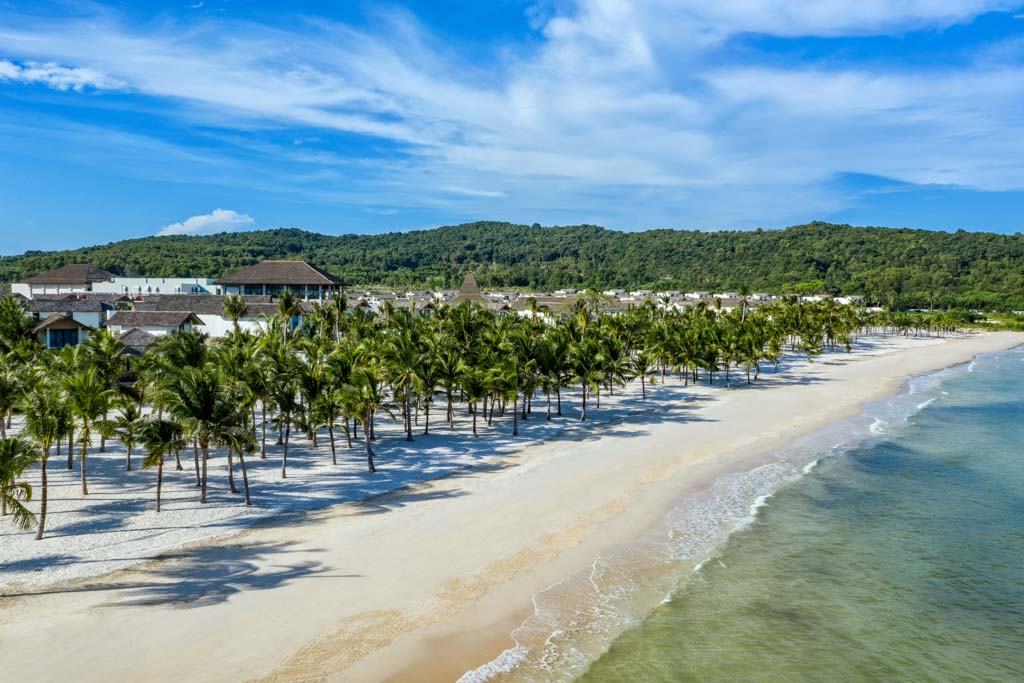 New World Phu Quoc Resort có vị trí đắc địa bên bãi Kem, Nam Phú Quốc