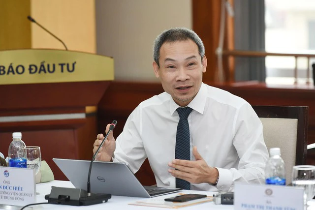 Ông Phan Đức Hiếu, Phó Viện trưởng Viện Quản lý Kinh tế Trung ương (CIEM).