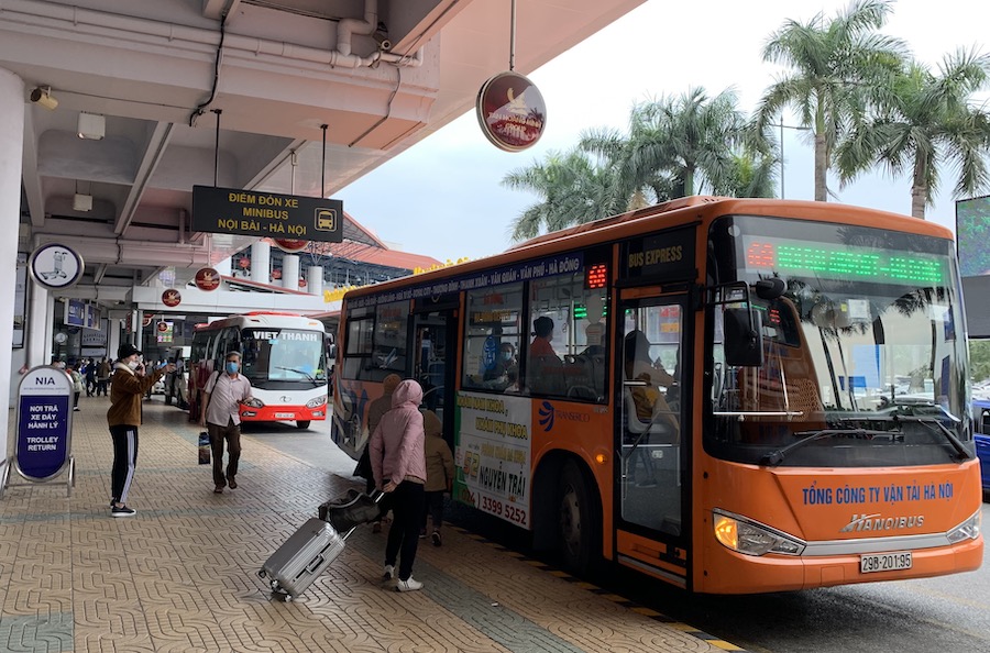 Hà Nội đề nghị mở thêm 4 tuyến buýt kết nối sân bay Nội Bài