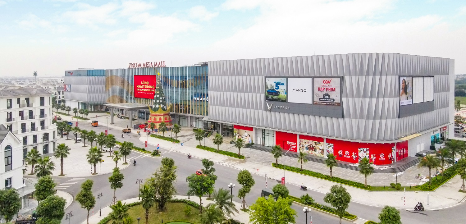 Cuối năm 2020, Vincom Mega Mall Ocean Park đóng góp vào thị trường 56.000m2 mặt bằng bán lẻ.