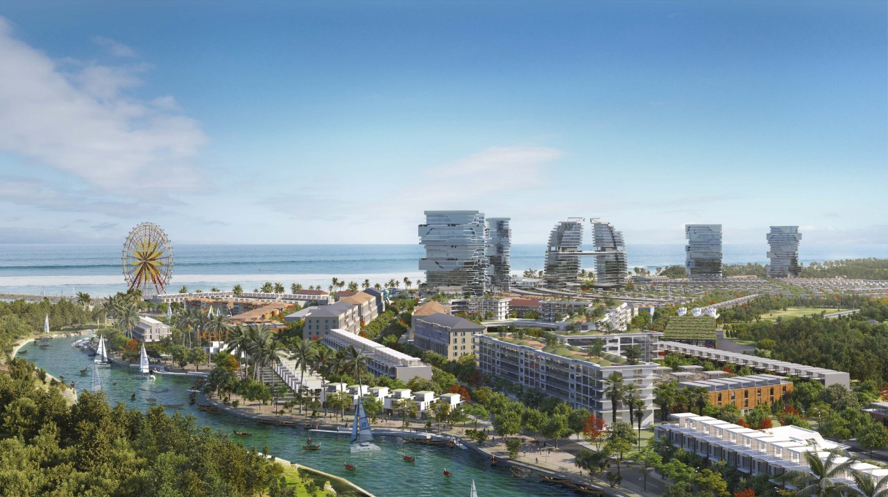 Tham gia vào thị trường sôi động ở cung đường du lịch Hồ Tràm – Bình Châu, dự án Venezia Beach - Luxury Residences & Resort quy mô 72ha sắp ra mắt thị trường