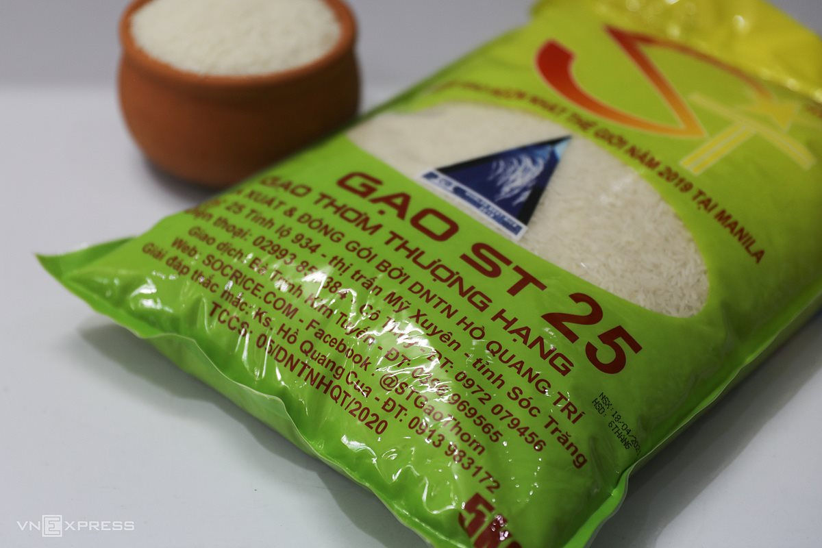 Bộ Công Thương lên tiếng vụ gạo ST 25 bị đăng ký nhãn hiệu tại Úc. Ảnh: VNE