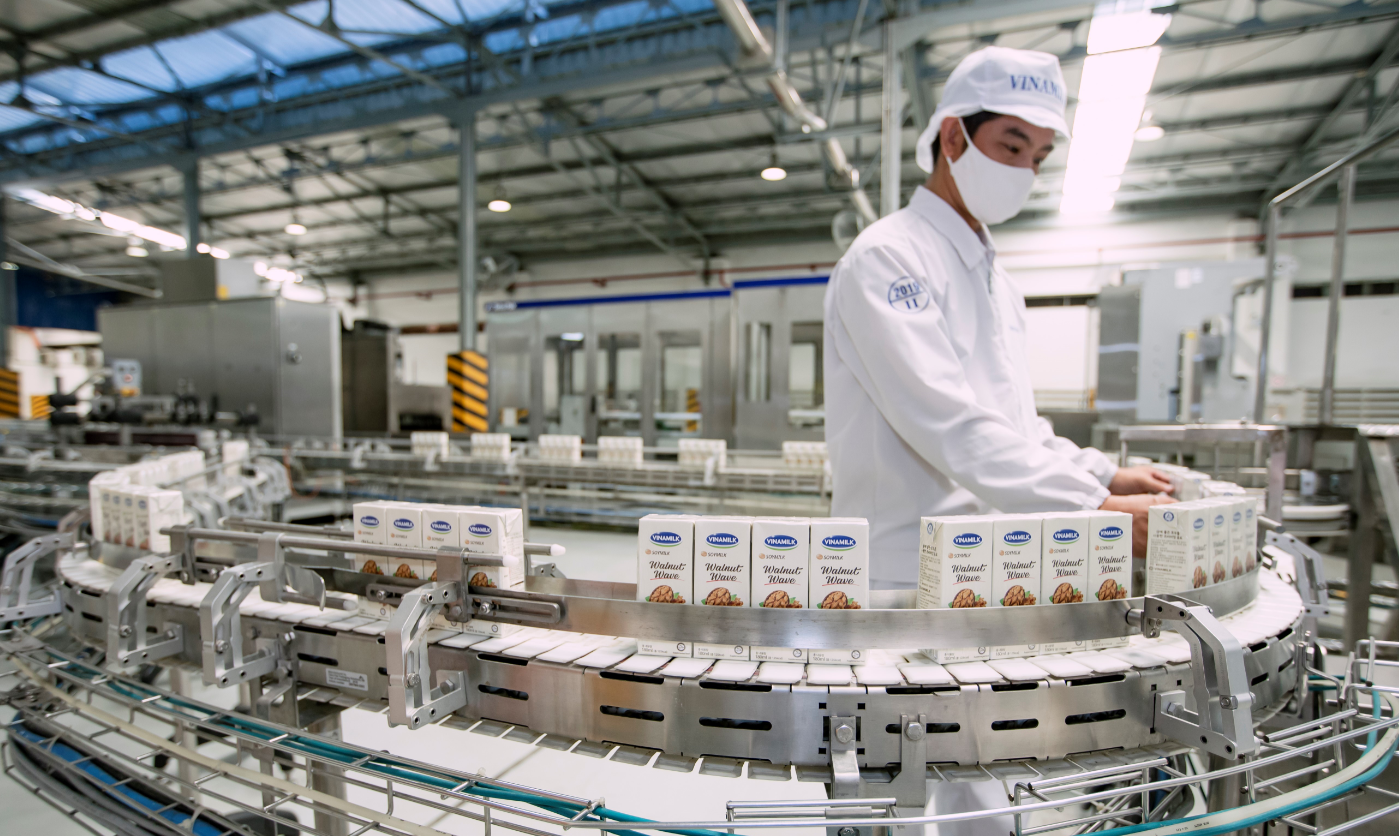Các nhà máy của Vinamilk đáp ứng được các tiêu chuẩn xuất khẩu