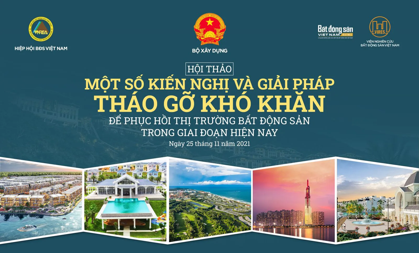Sau Hội thảo, Hiệp hội Bất động sản Việt Nam sẽ có báo cáo kiến nghị gửi Bộ Xây dựng, Chính phủ, Quốc hội cùng các cơ quan có liên quan để góp phần tháo gỡ vướng mắc, rào cản cho các doanh nghiệp kinh doanh bất động sản./.