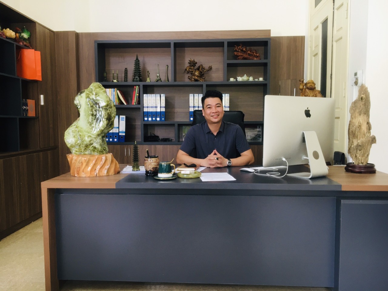 Ông Trịnh Quang Đông, Tổng Giám đốc Công ty Cổ phần Tập đoàn bất động sản Phục Hưng (Ảnh: VH)