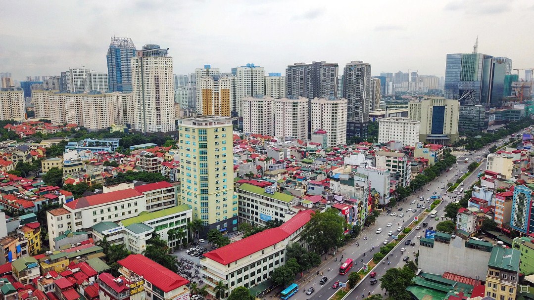 Giá nhà chung cư tại Hà Nội tăng liên tục bất chấp thanh khoản kém, nguyên nhân bởi nguồn cung thấp, khan hàng. (Ảnh minh họa)