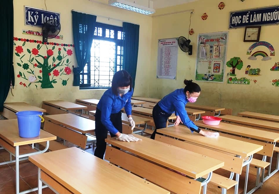 Việc chỉ mở lại trường học tại huyện Ba Vì từ ngày 8/11 do huyện này có độ an toàn cao hơn các quận, huyện, thị xã khác của Thành phố. (Ảnh minh họa: Hồng Đạt)