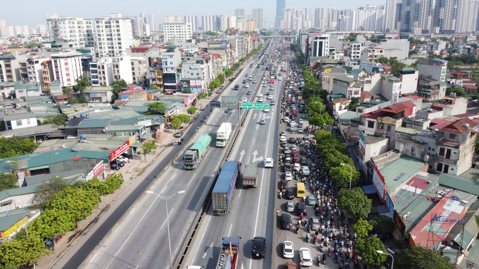 Hà Nội đề xuất xây 87 trạm thu phí ô tô vào nội đô (Ảnh minh hoạ)