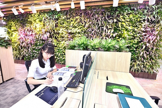 Đến cuối năm 2025, Hà Nội dự kiến sẽ cung cấp 68.400 m2 diện tích văn phòng xanh.