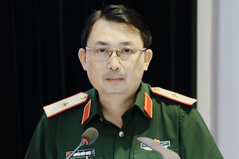 Thiếu tướng Nguyễn Quốc Duyệt, Tư lệnh Bộ Tư lệnh Thủ đô Hà Nội. (Ảnh: VNE)