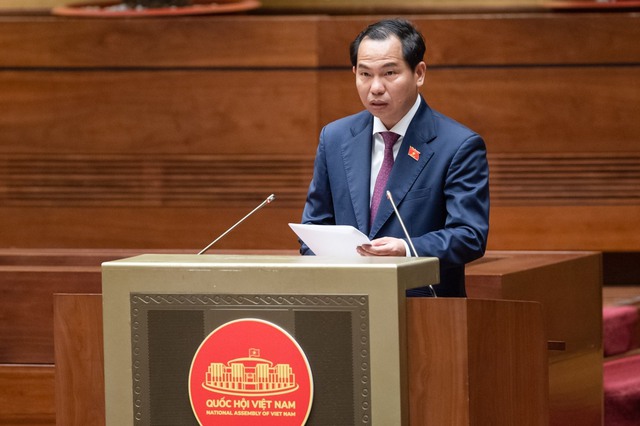 Chủ nhiệm Ủy ban Tài chính – Ngân sách của Quốc hội Lê Quang Mạnh.