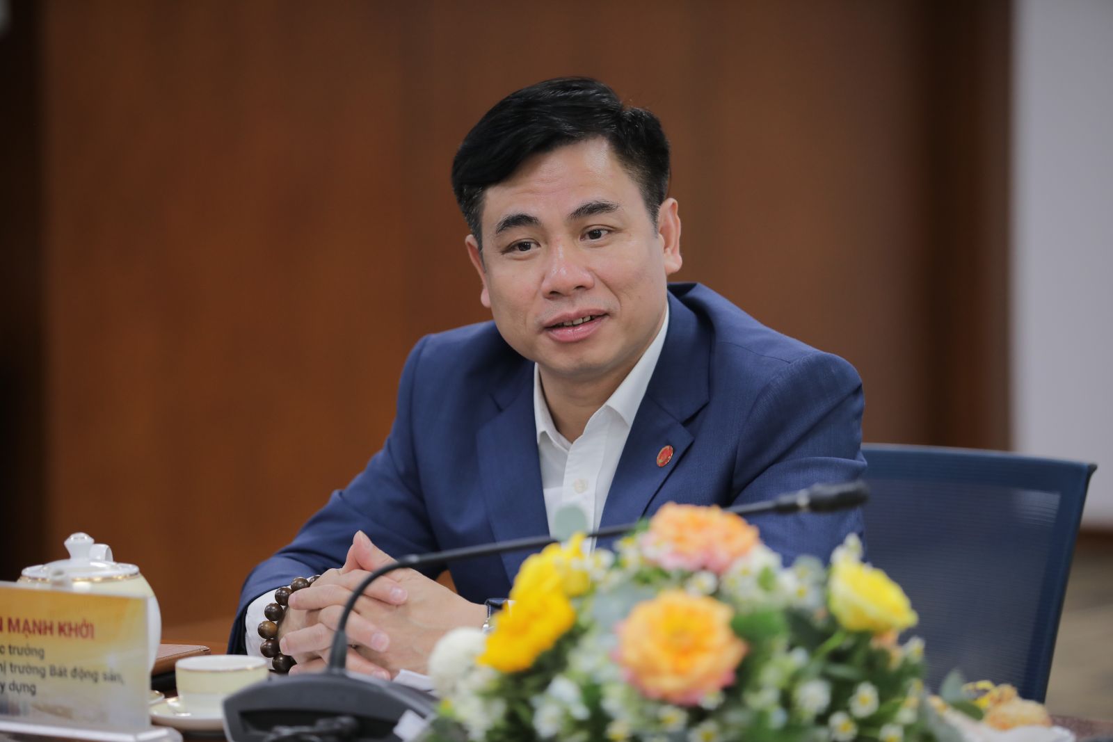 Ông Nguyễn Mạnh Khởi, Phó Cục trưởng Cục Quản lý nhà và thị trường bất động sản - Bộ Xây dựng