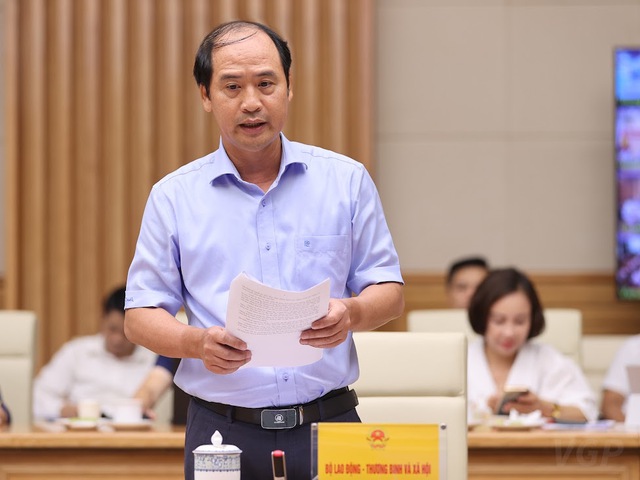 Thứ trưởng Bộ Lao động - Thương binh và Xã hội Nguyễn Văn Hồi (Ảnh: VGP)
