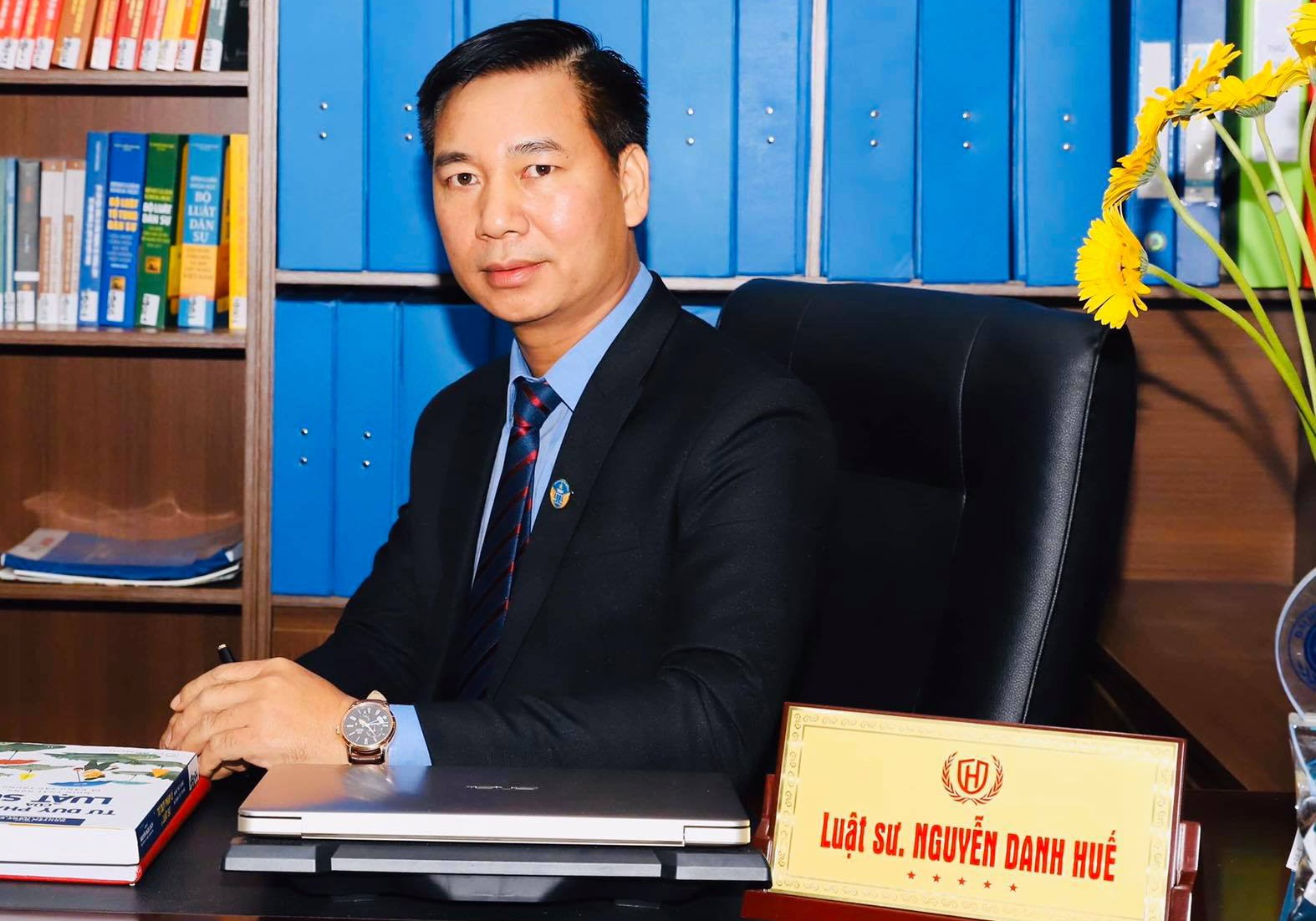 LS. Nguyễn Danh Huế, Chủ tịch HĐTV Công ty Luật Hừng Đông.