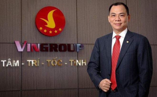 Ông Phạm Nhật Vượng, chủ tịch Vingroup (VIC) tiếp tục là người giàu nhất tại Việt Nam . Ảnh TL