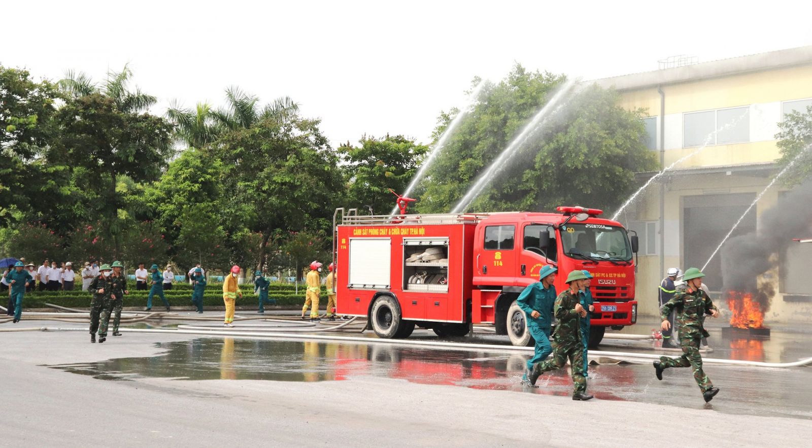 Hà Nội: Phê bình các đơn vị chậm xử lý cơ sở không bảo đảm phòng cháy, chữa cháy