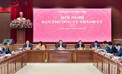 Ban Thường vụ Thành ủy Hà Nội thông qua chủ trương phê duyệt 6 đồ án quy hoạch 4 quận nội đô