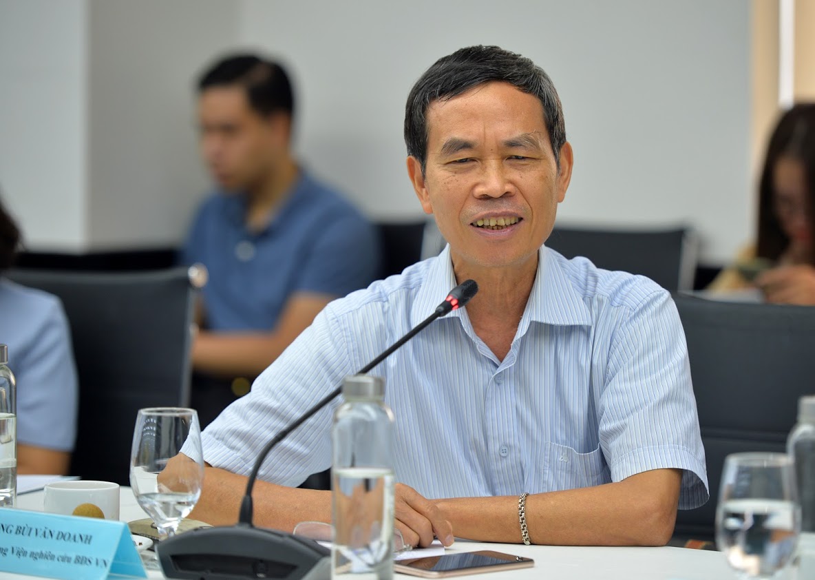 Ông Bùi Văn Doanh - Viện trưởng Viện Nghiên cứu Bất động sản Việt Nam 