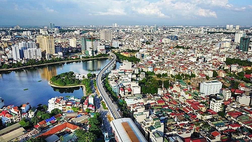 Một góc thành phố Hà Nội. 