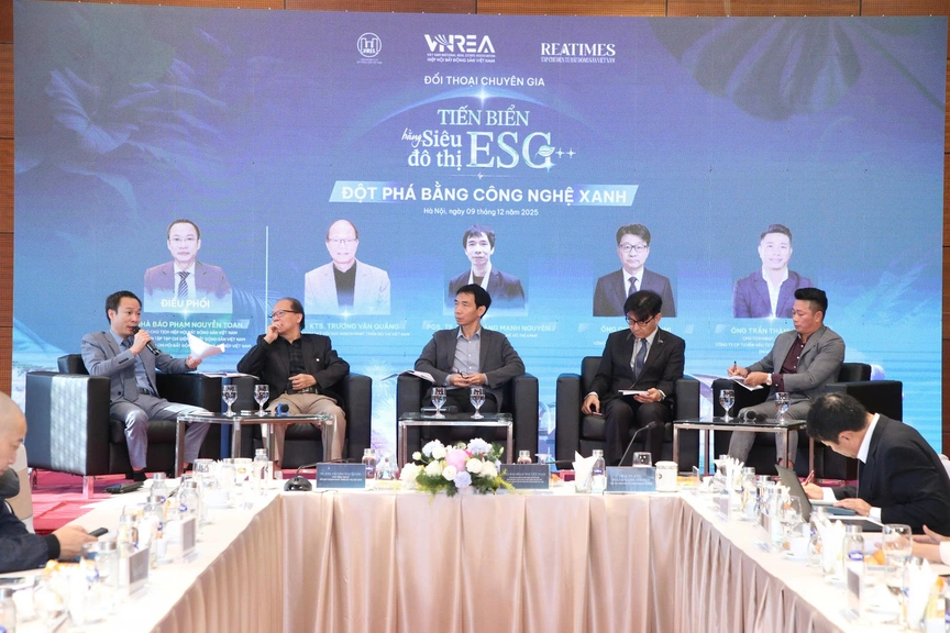 Đối thoại chuyên gia: “Tiến biển bằng siêu đô thị ESG++: Đột phá bằng công nghệ xanh”- Ảnh 8.