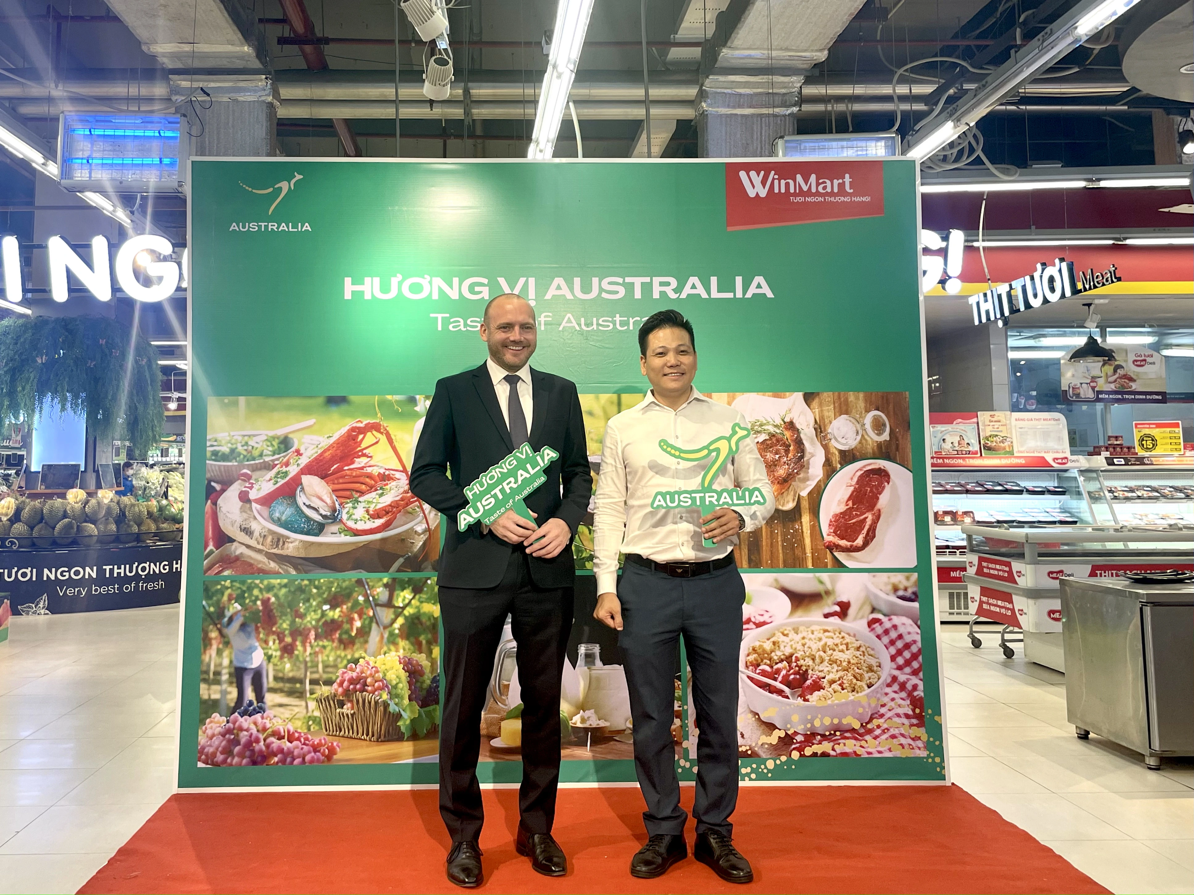 Lễ hội Hương vị Australia 2022 tại WinMart thu hút khách hàng