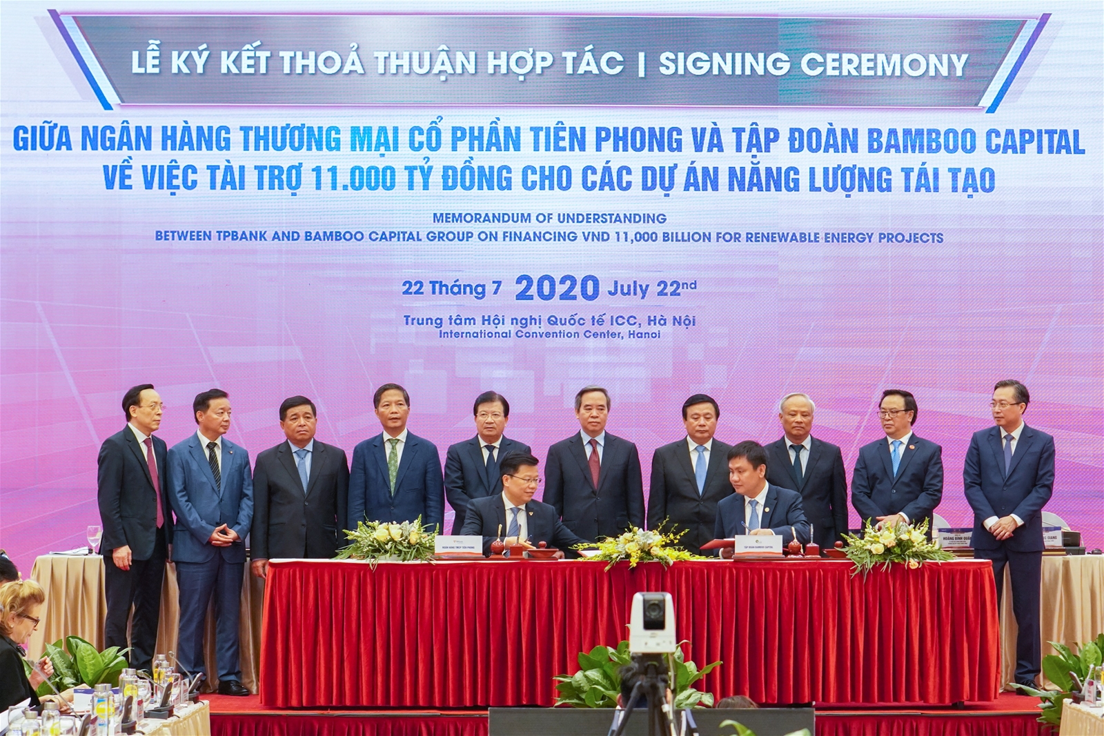 TPBank và BCG ký kết thỏa thuận hợp tác 11.000 tỷ cho dự án năng lượng tái tạo