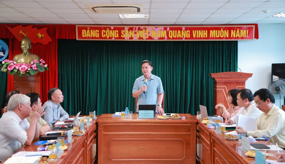 Phó Chủ tịch UBND TP Hà Minh Hải  phát biểu tại tọa đàm.